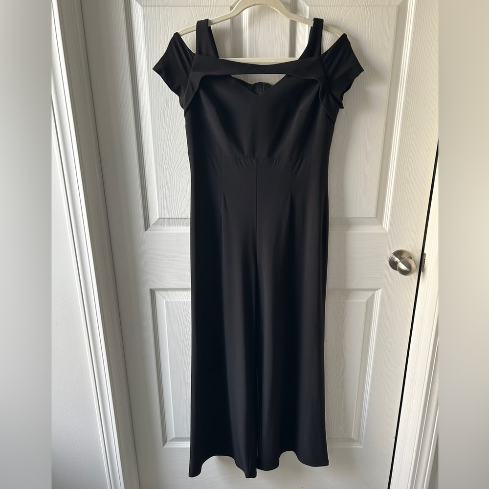 Black jumpsuit by Nightway. Size 10p